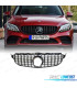 GRIGLIA MERCEDES W205 14-18 AMG GT NERO LUCIDO CROMATO