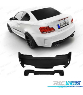 PARAURTI POSTERIORE BMW E82 E88 07-13 LOOK 1M