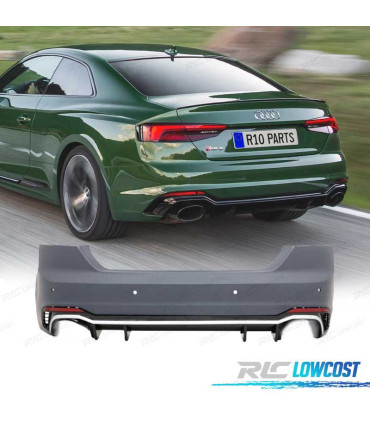 PARAURTI POSTERIORE PER AUDI A5 16- LOOK RS5