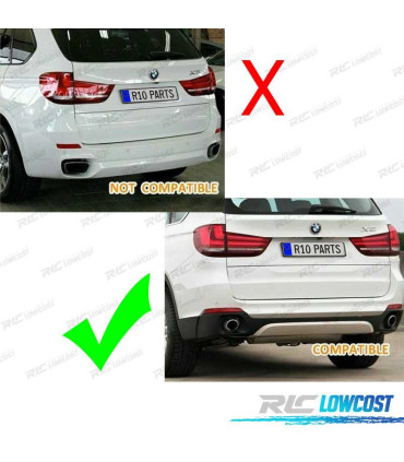 DIFFUSORE M PERFORMANCE PER BMW X5 F15 12-15