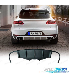 DIFFUSORE PORSCHE MACAN 14-18 LOOK TURBO S
