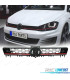 GRIGLIA PER VOLKSWAGEN VW GOLF 7 12-17 GTI NERO ROSSO