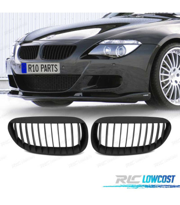 GRIGLIE PER BMW E63 E64 02-10 NERO MATT