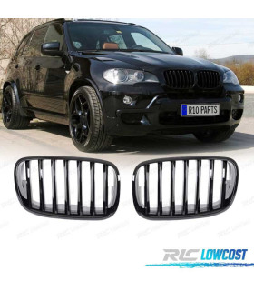 GRIGLIE BMW X5 E70 X6 E71 07-14 LOOK M PERFORMANCE NERO LUCIDO