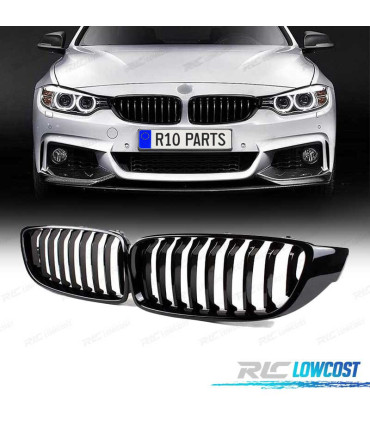 GRIGLIE RENI PER BMW F32 F33 F36 M PERFORMANCE NERO LUCIDO SERIE 4