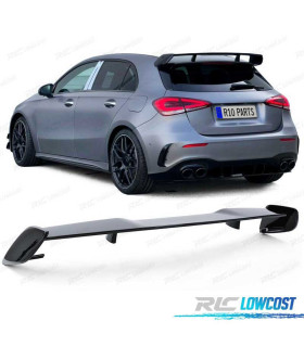 SPOILER ALERON MERCEDES CLASSE A W177 18- LOOK AMG A45 NERO LUCIDO