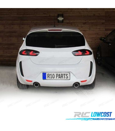 FANALI SEAT LEON 2 05-09 CARDNA FULL LED FUMÉ