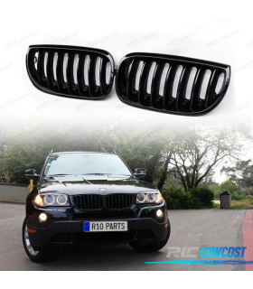 GRIGLIE PER BMW X3 E83 03-06 NERO LUCIDO