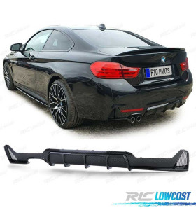 DIFFUSORE BMW F32 F33 F36 LOOK M PERFORMANCE CARBONIO