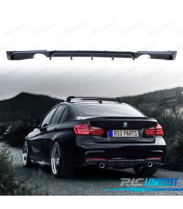 DIFFUSORE PER BMW F30 F31 11-15 M-PERFORMANCE DOPPIA USCITA