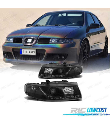 FARI SEAT LEON 1M LUCE DIURNA FONDO NERO 99-05