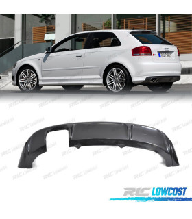 DIFFUSORE AUDI A3 8P 03-08 LOOK S3