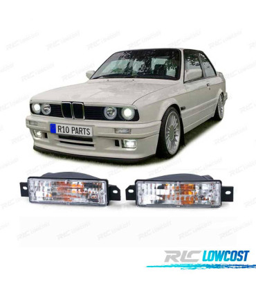 FRECCE ANTERIORI PER BMW E30 CON FONDO CROMATO