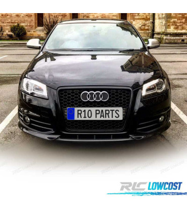 GRIGLIA AUDI A3 8P 08-12 ASPECTO RS3 NERO LUCIDO