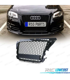 GRIGLIA AUDI A3 8P 08-12 ASPECTO RS3 NERO LUCIDO