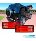 FANALI MERCEDES CLASSE G W463 89-13 ROSSO CROMATO FULL LED LOOK AMG G55