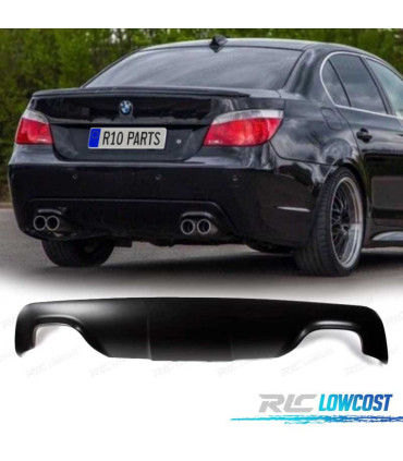 DIFFUSORE BMW E60 03-10 LOOK M DOPPIA USCITA