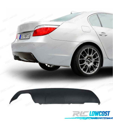 DIFFUSORE BMW E60 03-10 ASPECTO M TECH DOPPIA USCITA