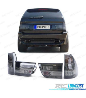 FANALI BMW X5 E53 99-03 NERO LED