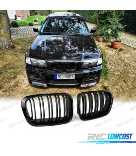 GRIGLIA BMW E46 98-01 LOOK M PERFORMANCE NERO LUCIDO