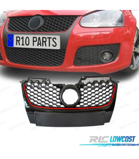 GRIGLIA VOLKSWAGEN VW GOLF 5 LOOK GTI NERA ROSSA