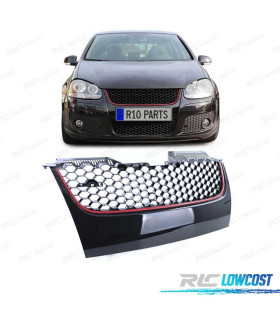 GRIGLIA VOLKSWAGEN VW GOLF 5 NERA ROSSA LOOK GTI