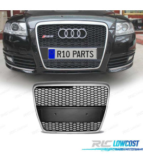 GRIGLIA PER AUDI A6 C6 04-08 ASPECTO RS6 COLORE GRIGIO CHIARO
