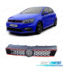 GRIGLIA VOLKSWAGEN VW POLO 6R 6C 09-17 LOOK GTI DOPPIA STRISCIA ROSSA