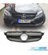 GRIGLIA PER MERCEDES W205 14-18 LOOK AMG C63 NERO LUCIDO CON TELECAMERA