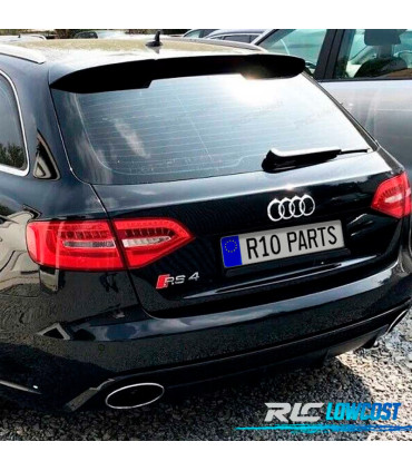 SPOILER ALERON AUDI A4 B8 8K AVANT 08-15 LOOK RS4