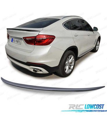 SPOILER BMW X6 F16 14- LOOK M NERO LUCIDO