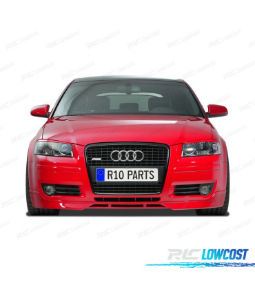 SPOILER ANTERIORE PER AUDI A3 8P FACELIFT 03-08