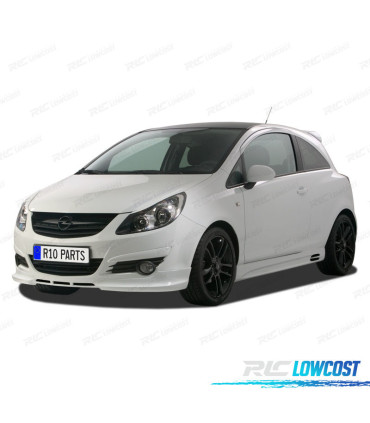 SPOILER ANTERIORE PER OPEL CORSA D 06-10 RDX