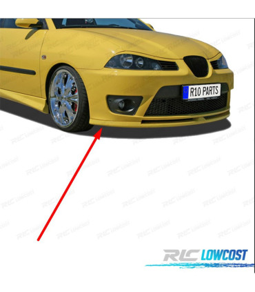 SPOILER ANTERIORE PER SEAT IBIZA 6L 02-08 LOOK CUPRA
