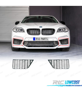 GRIGLIE INFERIORI LATERALI BMW F10 10-17 PARAURTI LOOK M5