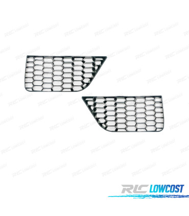 GRIGLIE INFERIORI LATERALI BMW F10 10-17 PARAURTI LOOK M5