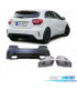 KIT CARROZZERIA MERCEDES W176 AMG A45 PARAURTI + MINIGONNE + TERMINALI DI SCARICO
