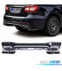 DIFFUSORE MERCEDES GLS X166 15-19 AMG NERO OPACO + TERMINALI DI SCARICO