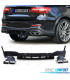 DIFFUSORE MERCEDES GLC X253 15-18 AMG PDC + TEMINALI DI SCARICO