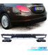 DIFFUSORE MERCEDES CLASSE C W205 SEDAN 14-18 LOOK AMG NERO OPACO + TERMINALI DI SCARICO