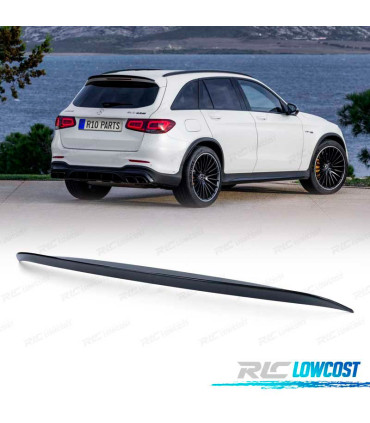 SPOILER MERCEDES GLC X253 15-19 LOOK AMG NERO LUCIDO