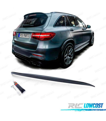 SPOILER MERCEDES GLC X253 15-19 LOOK AMG NERO LUCIDO