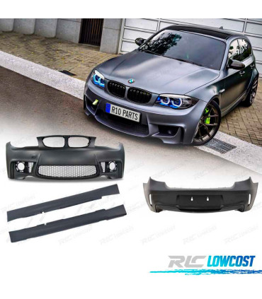 KIT CARROZZERIA BMW E87 LOOK 1M SENZA PDC