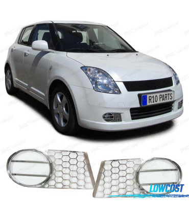 GRIGLIE NEBBIA SUZUKI SWIFT MZ EZ 05-08 CROMO