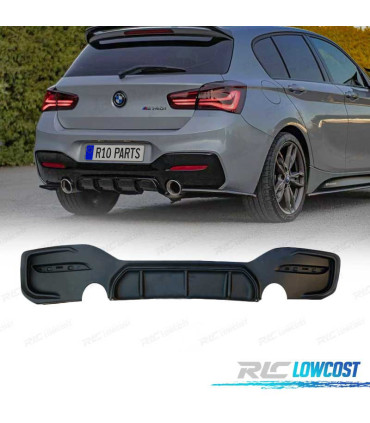 DIFFUSORE BMW F20 LCI 15-19 LOOK M PERFORMANCE NERO OPACO