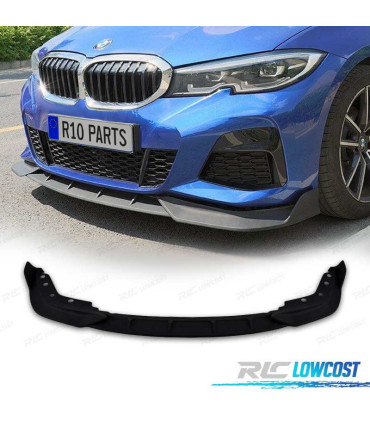 SPOILER LABBRO ANTERIORE PER BMW G20 G21 18- SEDAN TOURING IN ABS