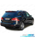DIFFUSORE MERCEDES GLE W166 SUV 15- NERO LUCIDO + TERMINALI DI SCARICO