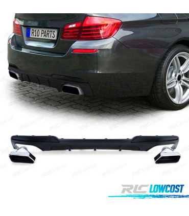 DIFFUSORE BMW F10 F11 10-17 LOOK M-PERFORMANCE + TERMINALI DI SCARICO