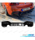 DIFFUSORE PER BMW F20 LCI 15-19 LOOK M PERFORMANCE NERO CARBONIO