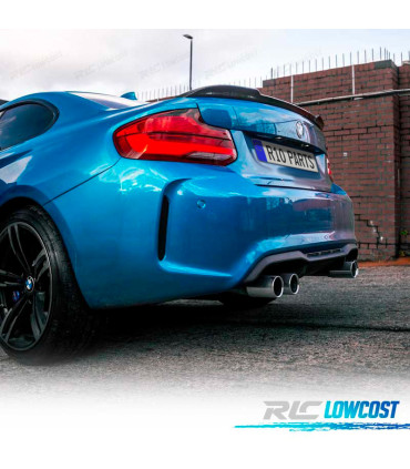 SPOILER ALARE PER BMW F22 F23 14-15 LOOK CS IN CARBONIO